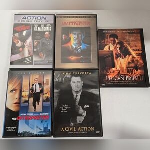 The Fugitive U.S. Marshals Witness A Civil Action Pelican Brief The Interpreter